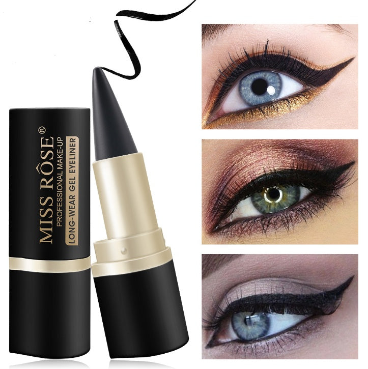 Waterproof Black Eyeliner Liquid Eye Liner Pen Pencil Gel Beauty MakeupCosmetic Eyelashes Waterproof Eye Liner Makeup Tool